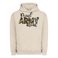 Pigment French Oak proud Army mom Urban Hoodie - CowhideDigitalArt