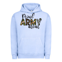 Pigment Grape Ice proud Army mom Urban Hoodie - CowhideDigitalArt
