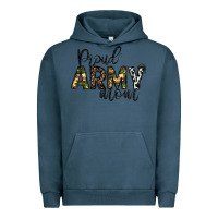 Pigment Midnight Navy proud Army mom Urban Hoodie - CowhideDigitalArt