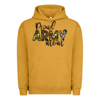 Pigment Peanut Butter proud Army mom Urban Hoodie - CowhideDigitalArt