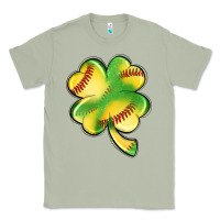 Matcha st. patrick's day clover softball Classic Tee - Artiststas