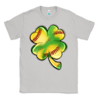 Moon Dust st. patrick's day clover softball Classic Tee - Artiststas