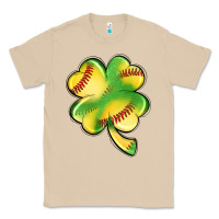 Mushroom st. patrick's day clover softball Classic Tee - Artiststas