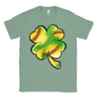 Sage st. patrick's day clover softball Classic Tee - Artiststas