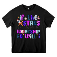 Black if the stars were made to worship so will i Heavy Core Tee - MaliasSmallBusiness