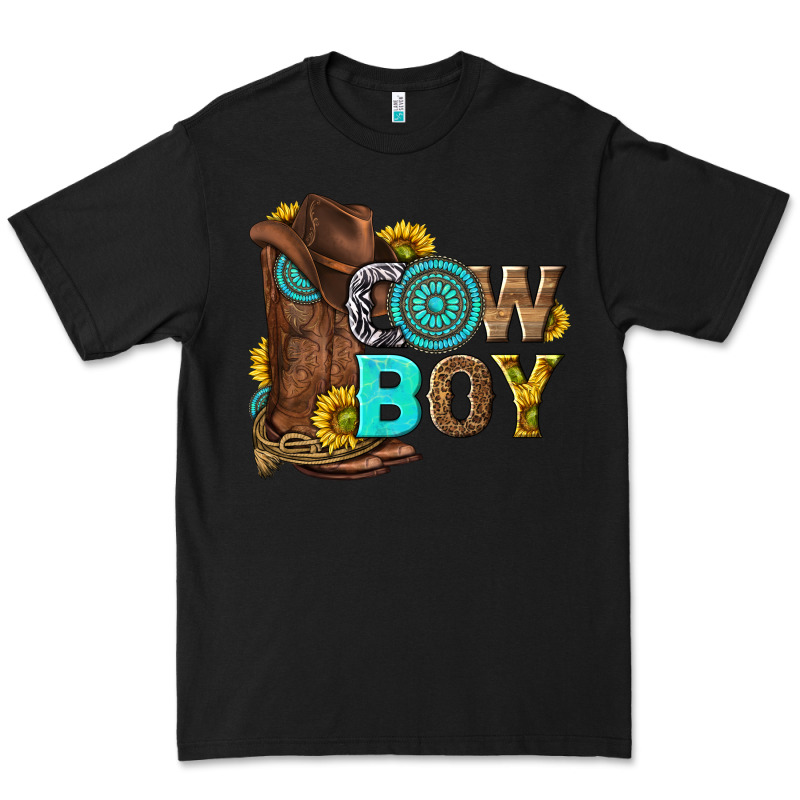 Western Cowboy Premium Tee by NancyCooperArtShop | Teevron
