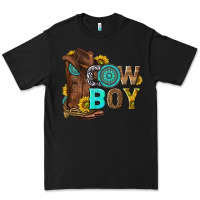 Black western cowboy Premium Tee - NancyCooperArtShop