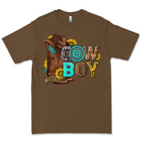 Cacao western cowboy Premium Tee - NancyCooperArtShop