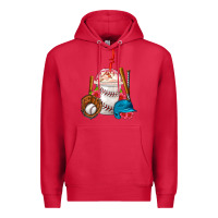 Cardinal Baseball Frappe Coffee Premium Hoodie - FaDigitalArtStudio
