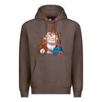 Coffee Baseball Frappe Coffee Premium Hoodie - FaDigitalArtStudio