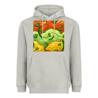 Moon Dust mexican sauce and jalapeno seamless pattern Heavyweight Hoodie - BundleAndBundleShop