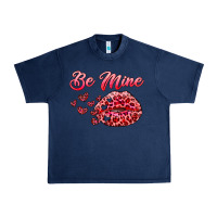 Navy be mine kiss Urban Heavy Tee - RanaPortraitStore