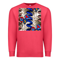 Cardinal usa balloons seamless pattern Premium Sweatshirt - BundleAndBundleShop