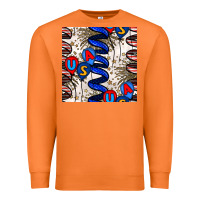 Carrot usa balloons seamless pattern Premium Sweatshirt - BundleAndBundleShop