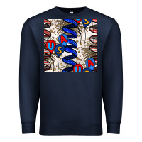 Navy usa balloons seamless pattern Premium Sweatshirt - BundleAndBundleShop