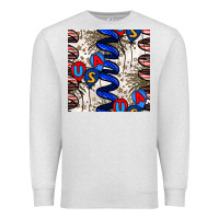 Oatmeal Heather usa balloons seamless pattern Premium Sweatshirt - BundleAndBundleShop