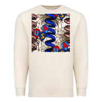 Sandshell usa balloons seamless pattern Premium Sweatshirt - BundleAndBundleShop