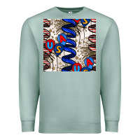 Seafoam usa balloons seamless pattern Premium Sweatshirt - BundleAndBundleShop