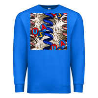 True Royal usa balloons seamless pattern Premium Sweatshirt - BundleAndBundleShop