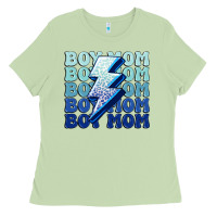Matcha boy mom Ladies Tee - MaliasSmallBusiness