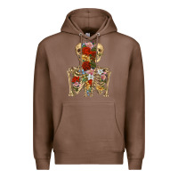 Chestnut flower skeleton Premium Hoodie - RanaPortraitStore