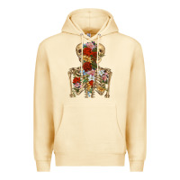 Pina Colada flower skeleton Premium Hoodie - RanaPortraitStore