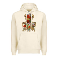 Tofu flower skeleton Premium Hoodie - RanaPortraitStore