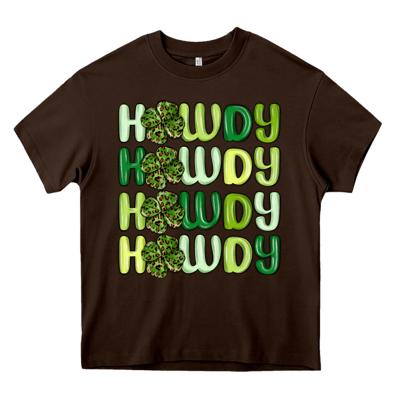 Howdy St Patrick S Day Heavy Core Tee by MaliasSmallBusiness | Teevron