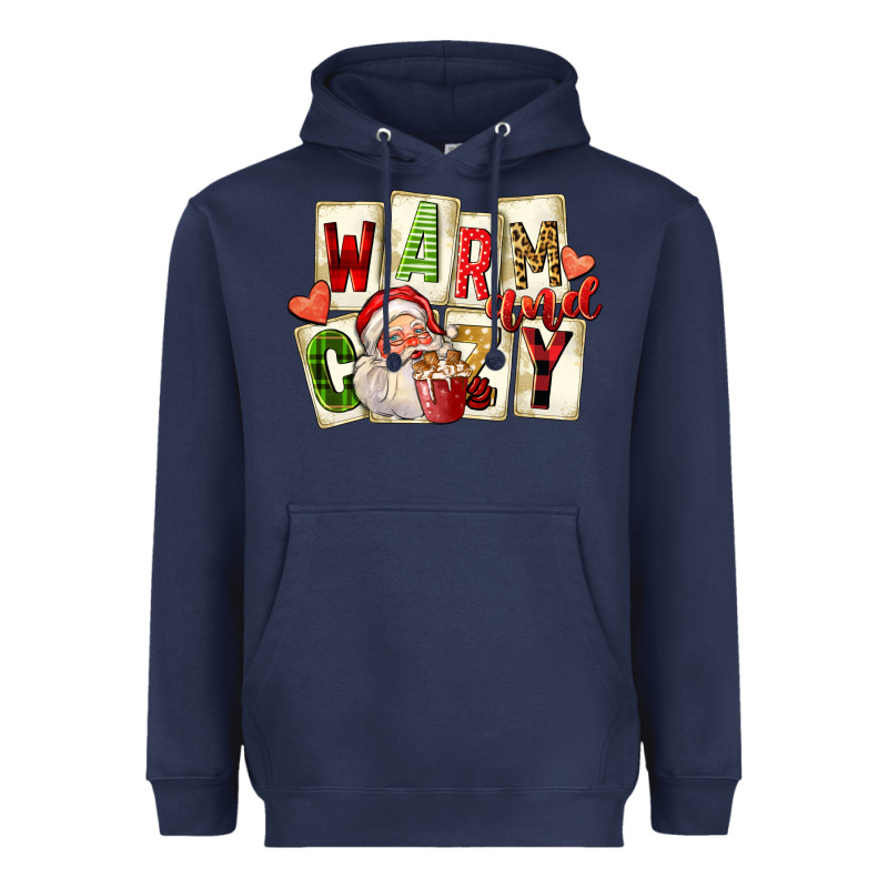 Warm And Cozy Santa Heavyweight Hoodie by FaDigitalArtStudio | Teevron