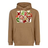 Toasted Coconut warm and cozy santa Heavyweight Hoodie - FaDigitalArtStudio