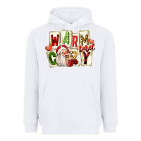 White warm and cozy santa Heavyweight Hoodie - FaDigitalArtStudio
