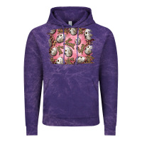 Cloud Purple Easter Quail Eggs And Leopard Bunny Vintage Hoodie - RanaPortraitStore