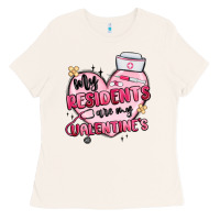 Bone my residents are my valentines Ladies Tee - MaliasSmallBusiness