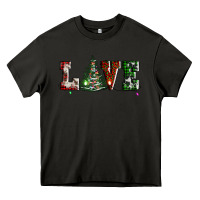 Asphalt love christmas tree Heavy Core Tee - AdoDesignShop
