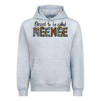 Heather Grey blessed to be called neenee Urban Hoodie - CowhideDigitalArt