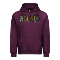 Mauve Wine blessed to be called neenee Urban Hoodie - CowhideDigitalArt
