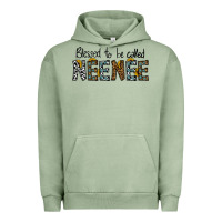 Pigment Oil Green blessed to be called neenee Urban Hoodie - CowhideDigitalArt