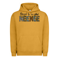 Pigment Peanut Butter blessed to be called neenee Urban Hoodie - CowhideDigitalArt