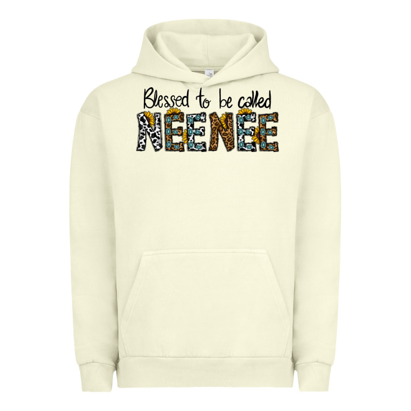 Blessed To Be Called Neenee Urban Hoodie by CowhideDigitalArt | Teevron