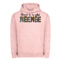 Pigment Salmon blessed to be called neenee Urban Hoodie - CowhideDigitalArt