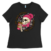Black its cold outside like my heart Ladies Tee - MaliasSmallBusiness