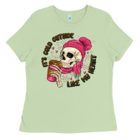 Matcha its cold outside like my heart Ladies Tee - MaliasSmallBusiness