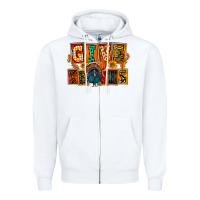 White Give Thanks Thanksgiving Zipper Hoodie - FaDigitalArtStudio