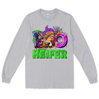 Moon Dust Boo Heifer Cow Long Sleeve Tee - texasbilliewilder