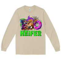 Mushroom Boo Heifer Cow Long Sleeve Tee - texasbilliewilder