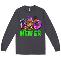 Smoke Boo Heifer Cow Long Sleeve Tee - texasbilliewilder