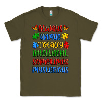 Army Green always unique totally intelligent sometimes myster Classic Tee - Artiststas