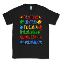 Black always unique totally intelligent sometimes myster Classic Tee - Artiststas