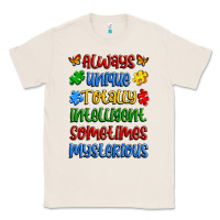 Natural always unique totally intelligent sometimes myster Classic Tee - Artiststas