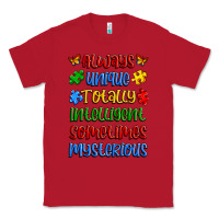 Red always unique totally intelligent sometimes myster Classic Tee - Artiststas